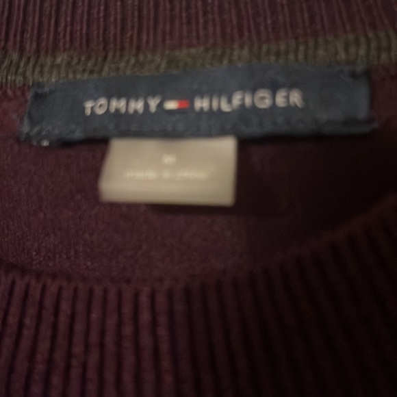 Tommy Hilfiger striped sweater dress. Size M. Button design on sleeve - Picture 3 of 5